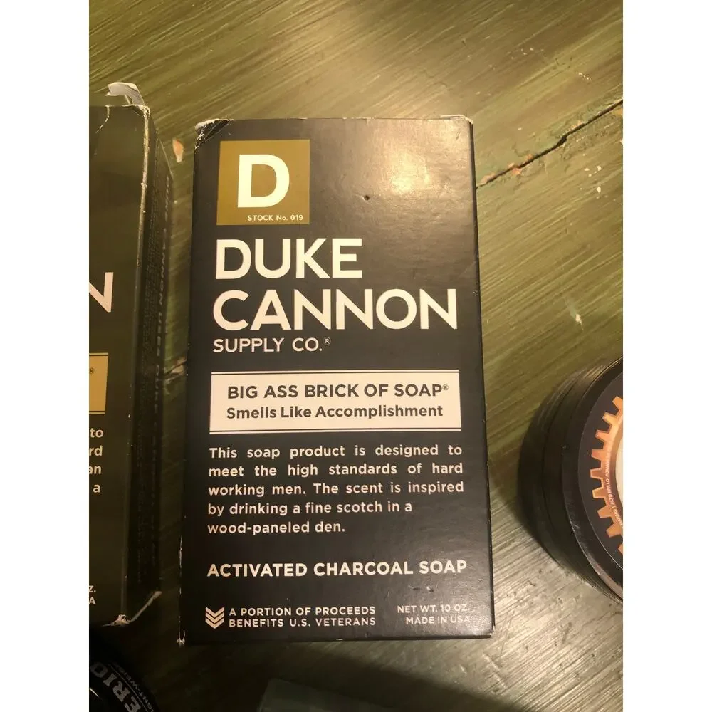 Lot of Men's NEW Soap and Grooming Products Duke Cannon, Harry's, Groom